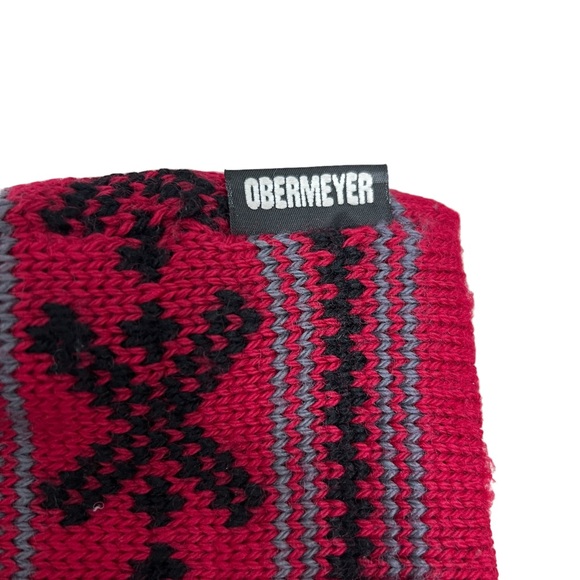 Obermeyer 100% wool Christmas women’s beanie - Picture 3 of 6